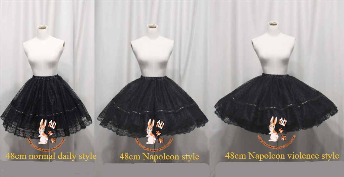 Sentaro Napoleon Violence 48cm Petticoat 48cm black normal daily style