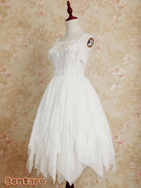 Sentaro - Little Whispers of Love - Multiple Colors Irregular Hem Lolita JSK 4122:16251