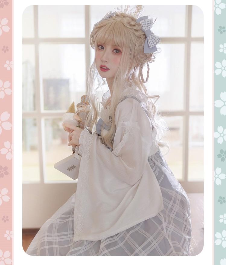 (Buyforme)NyaNya~Love and Death~Wa Lolita Thin Shirt   