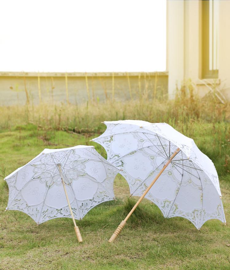 Hollow Lace Princess Lolita Parasol   