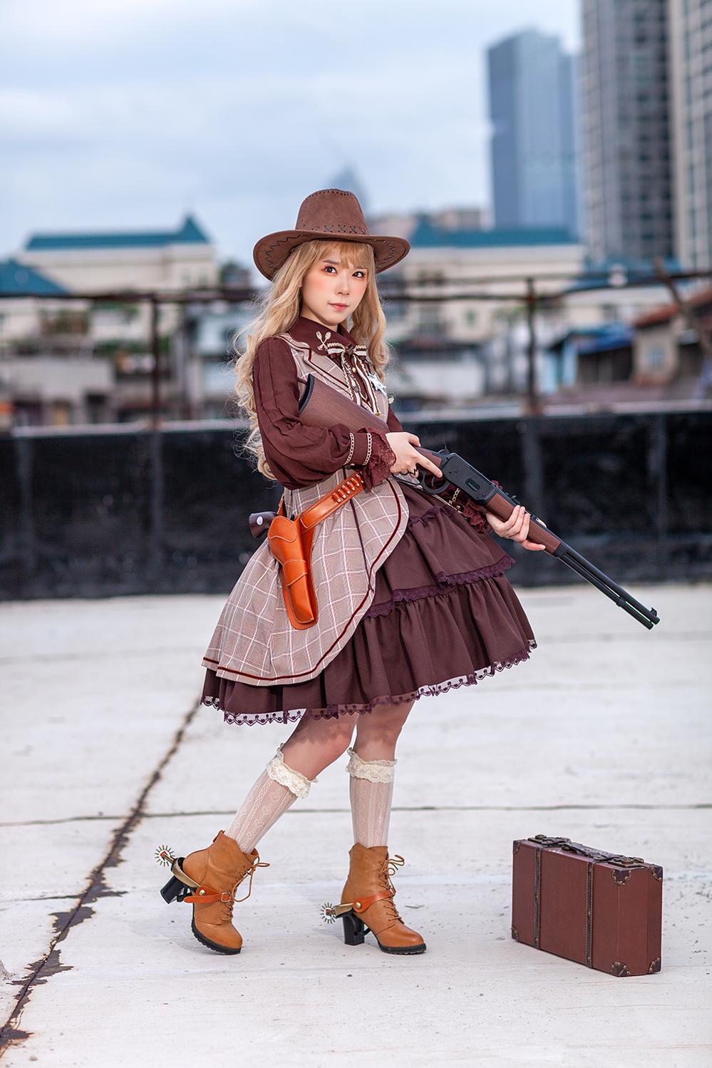 Infanta~Executor~Steam Punk Lolita Jumper Dress – 42Lolita