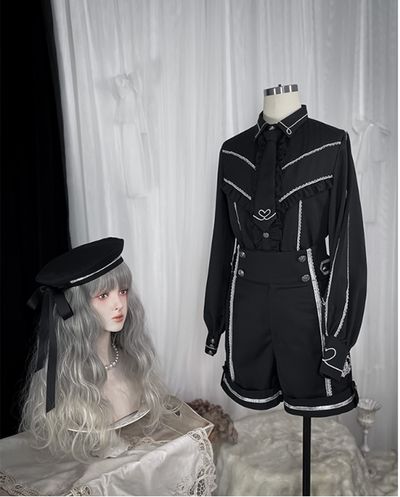 CastleToo~War Ending~Ouji Lolita Prince Shirt and JSK Set   