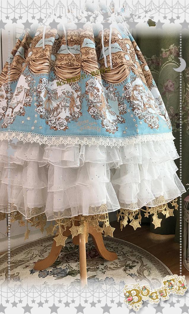 Boguta ~ Starry Night~60/70/80cm A-line Lolita Petticoat   