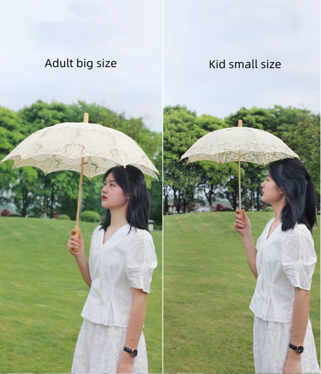 Hollow Lace Princess Lolita Parasol