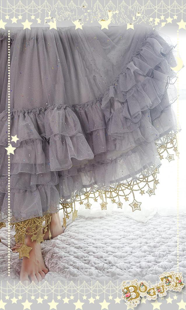 Boguta ~ Starry Night~60/70/80cm A-line Lolita Petticoat   