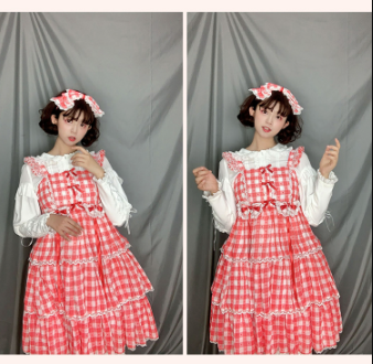 Sakurada Fawn - Plus Size Lolita Shirt Mutton Sleeve Lace Blouse