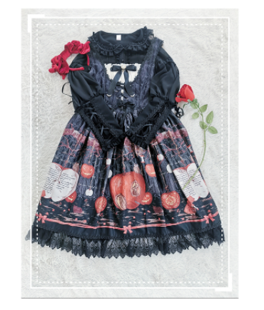 Sakurada Fawn~Mutton Sleeve Plus Size Lolita Lace Blouse   