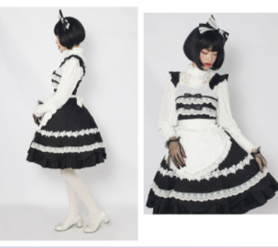 Magic Tea Party~Solid Color Lolita Casual Dress Floral Dress JSK   