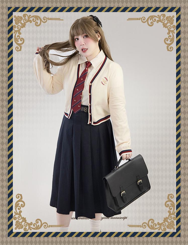 Yingtang~Plus Size Lolita JK Suit Royal College Vintage   