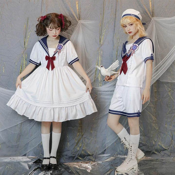 CastleToo~Voyage Atlantis Sailor Lolita Prince Shorts/OP Set   