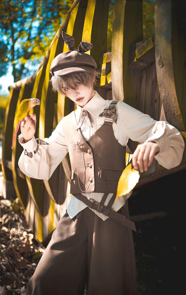 Princess Chronicles - Secret Morning Post - Coffee Retro Ouji Lolita Vest Set 6744:73670