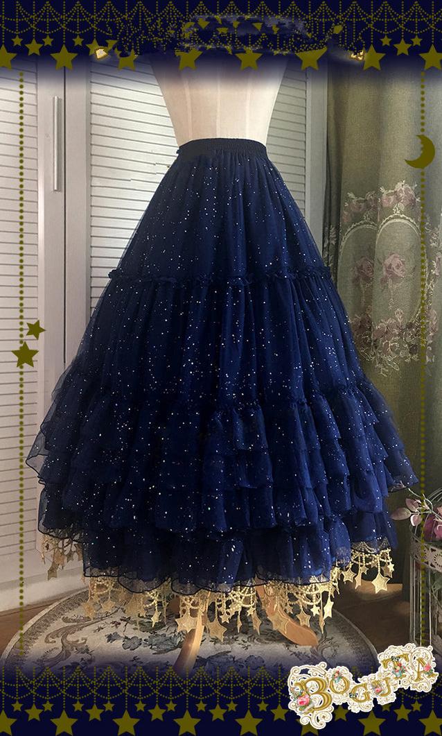 Jottum blue petticoat rembrandt dress size 92 good 2/3 rare!