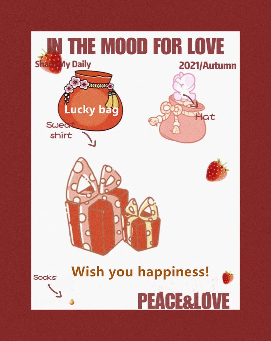 Xiaogui - New Year Lucky Bag Fukubukuro Lolita Accessory Random Lucky Bag(bunny or bear bag)