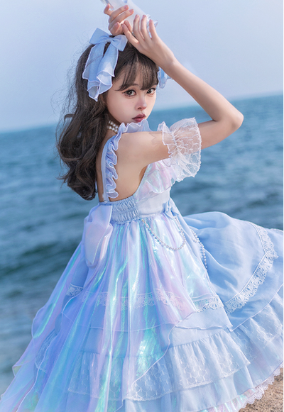 (Buy for me)ZhiJinYuan~Estelle~Sweet Lolita Summer Colorful JSK   