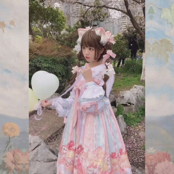 YingLuoFu - Sweet Lolita Princess Jumper Dress