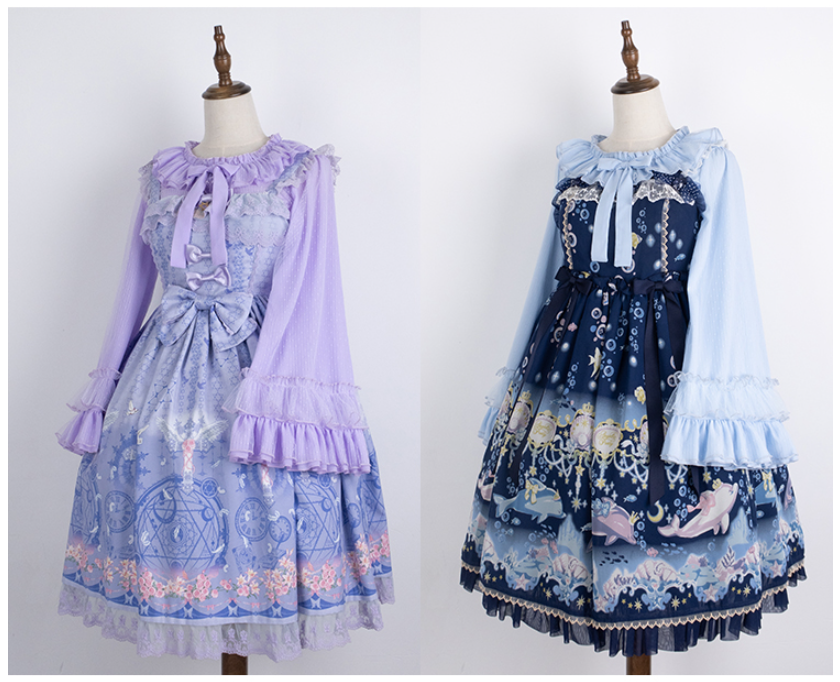 Sakurada Fawn - Plus Size Lolita Blouse Cheese Chocolate Long Sleeve