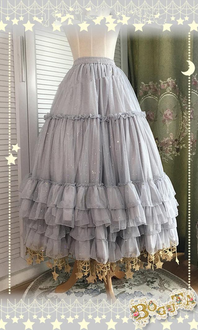 Boguta ~ Starry Night~60/70/80cm A-line Lolita Petticoat   