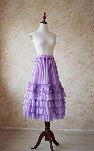 Sentaro~Mousse~Elegant Lolita Skirt Petticoat S purple 