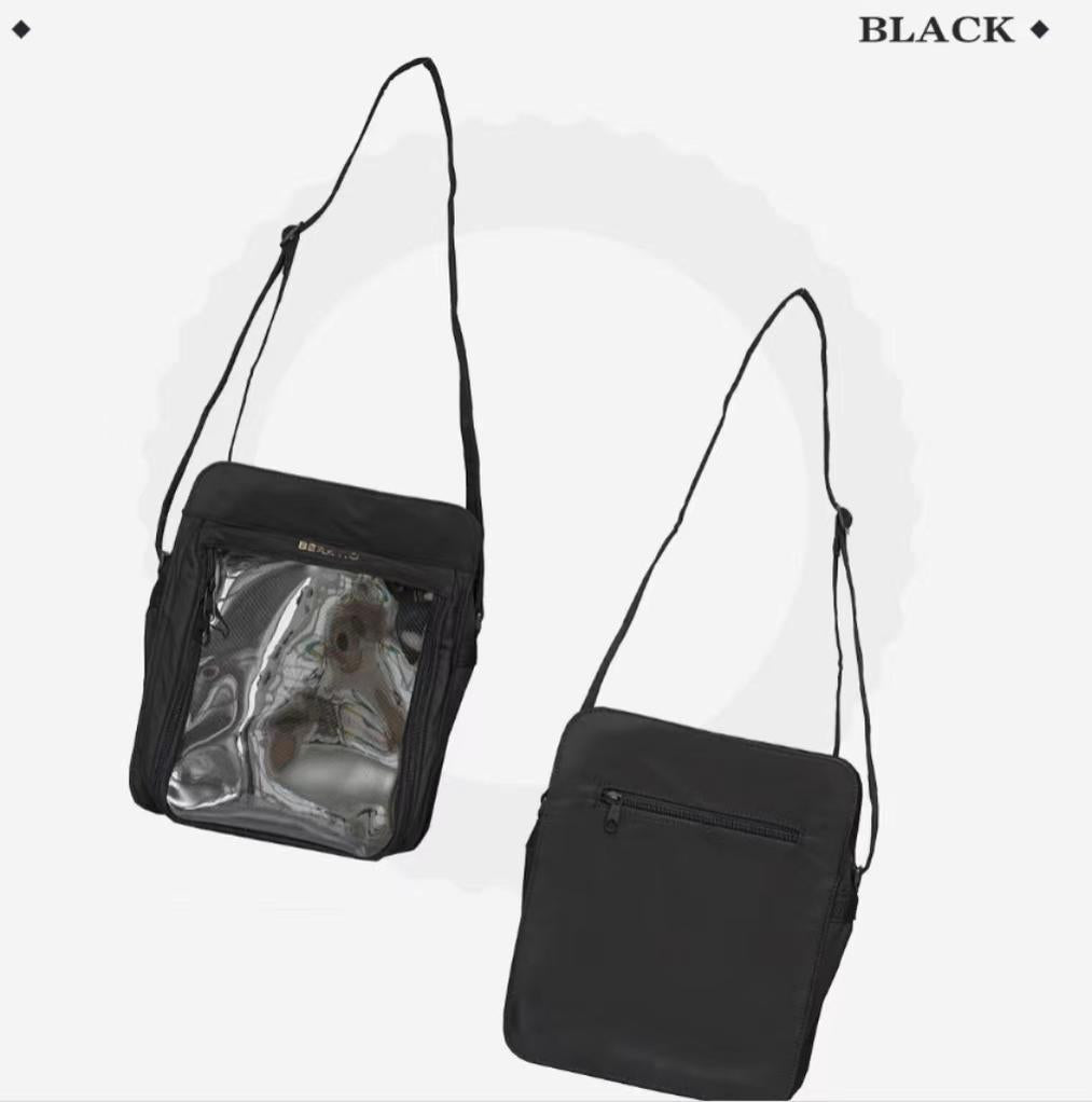 BerryQ~Casual Lolita Nylon Ita Bag Black  