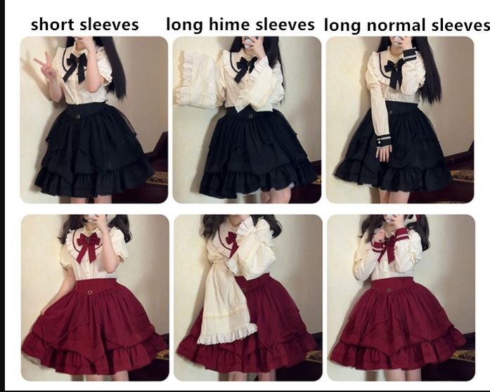 (Buy For Me) Uncle Wall Original~Rich Girl~Elegant Lolita Blouse and Skirt   