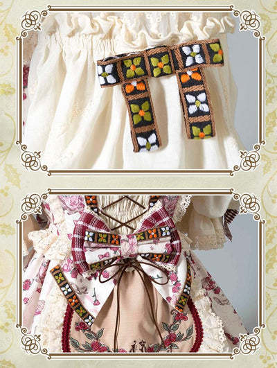 Classical Puppets~Classical Doll~Kawaii Lolita Casual Dress   