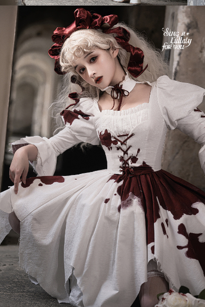 (Buy for me)Sing a lullaby for you~Romeo~Gothic Lolita Blood Stained Lolita OP   