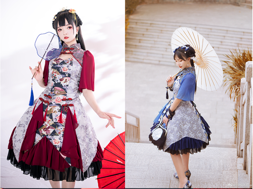 Quaint Lass~Cry of the Crane~Chinese Qi Lolita OP