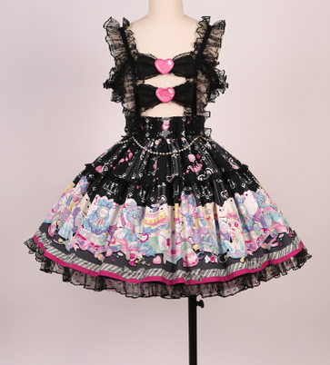 (Buyforme)Vcastle~Maiden's Treasure~Sweet Lolita Salopette and SK   