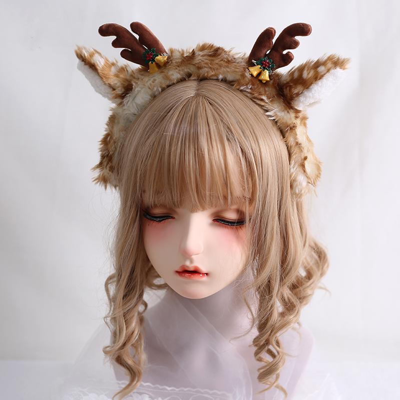 Xiaogui~Sweet Lolita Christmas Ear Bell Kawaii KC   