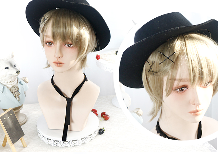 Pippi Palace - Short Straight Multicolor Lolita Wig