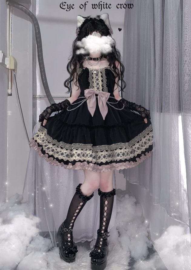 Eye of White Crow - Dairy Lolita Dress Hot Girl JSK