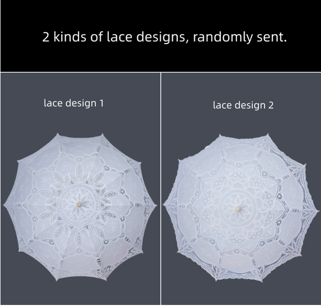 Hollow Lace Princess Lolita Parasol