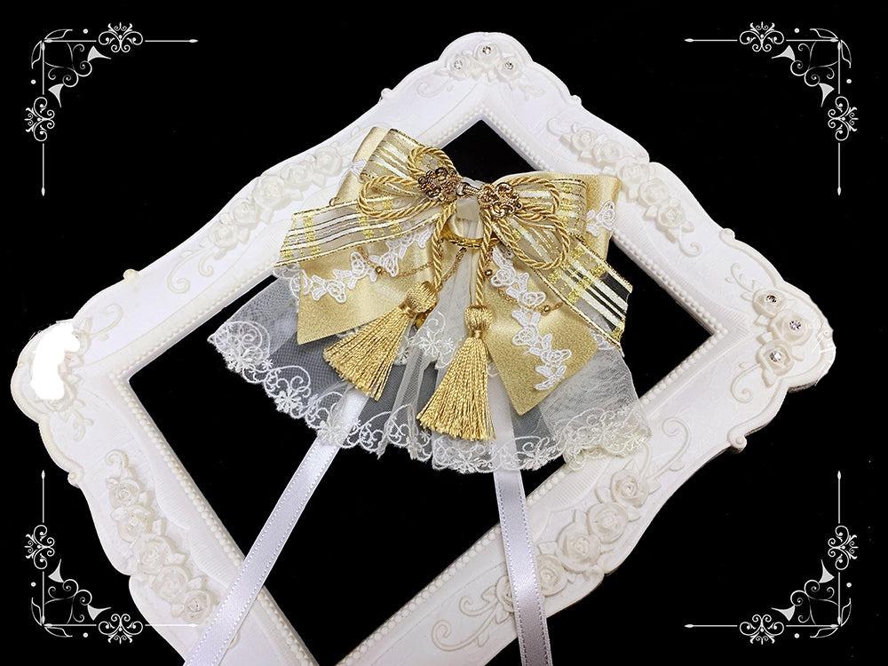 QianYe - Qi Lolita Tassel Hairclip Headdress a piece of gold hairpin
