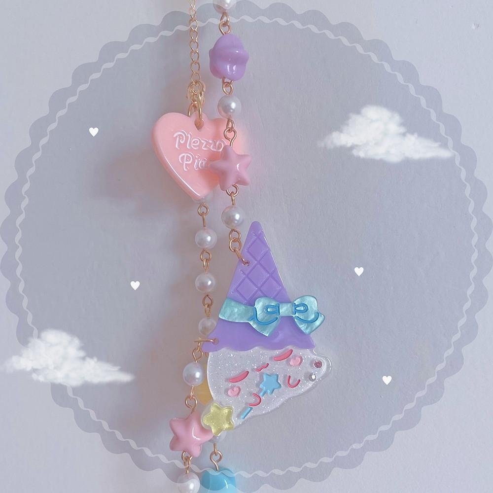 Halloween Alice - Halloween Ice Cream Sweet Short Necklace
