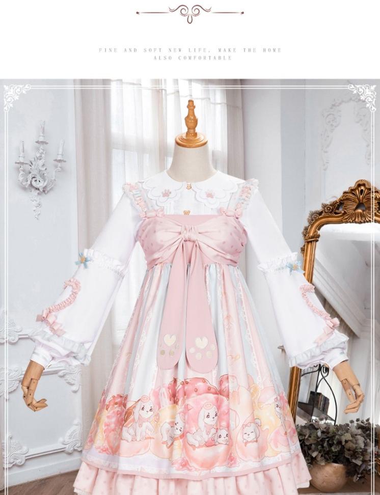 YingLuoFu - Sweet Lolita Princess Jumper Dress