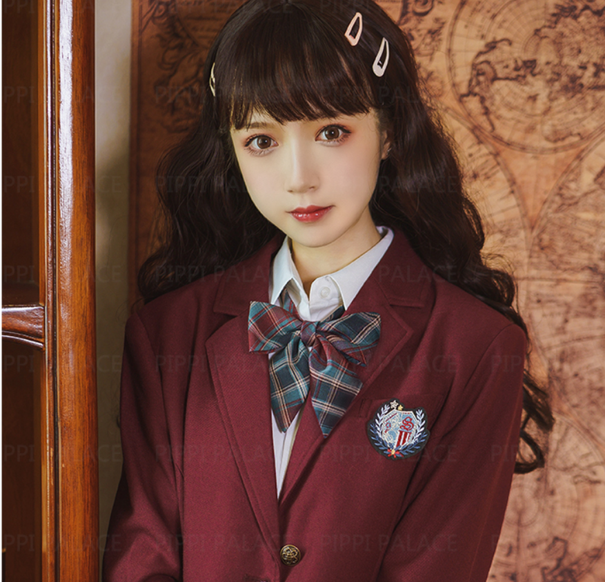 PippiPalace~Beverly~Long curly Kawaii Lolita Wig flame red  