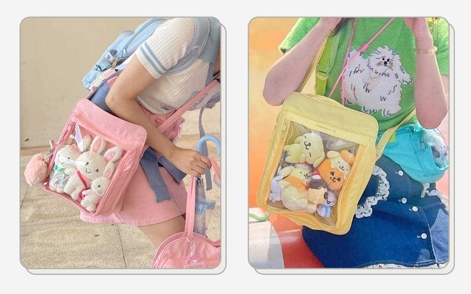 BerryQ~Casual Lolita Nylon Itabag   