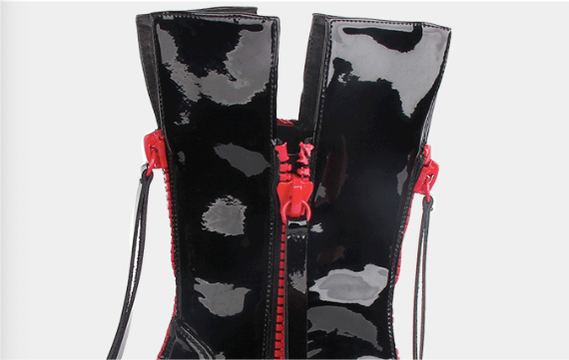 Angelic imprint~J-fashion Classic Punk Lolita Tassel Boots   