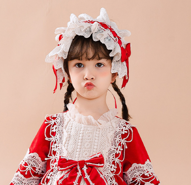 Kid Lolita Winter Velvet Dress   