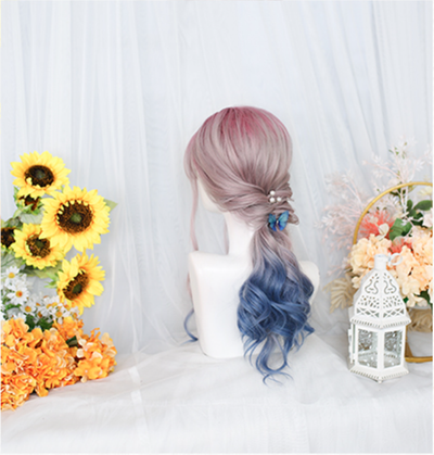 Dalao Home~Shadow Candle~Japanese Lolita Long Curly Wig   