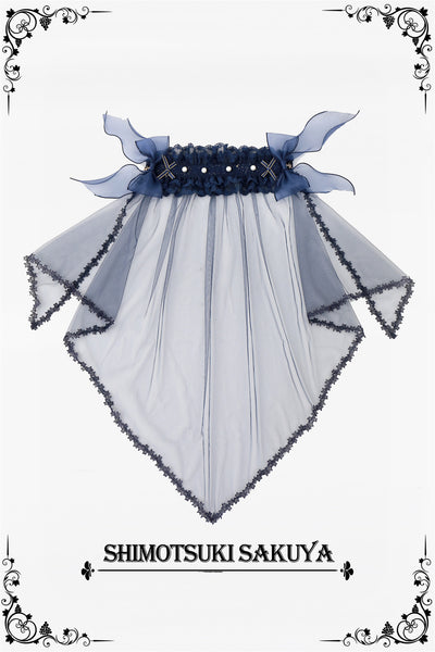 Sakuya Lolita~Whisper of Stars~Vintage Lolita Headdress Star Head Veil   