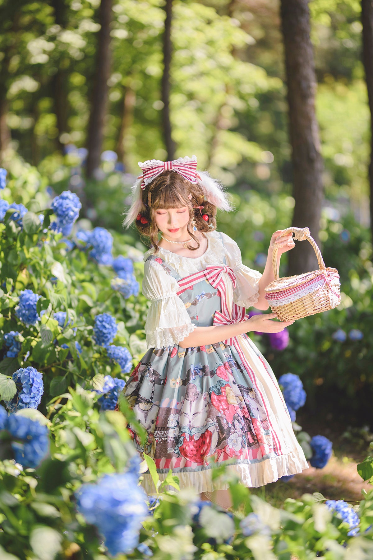 Infanta~Hamster's Gift~ Classic and Sweet Lolita JSK Dress   