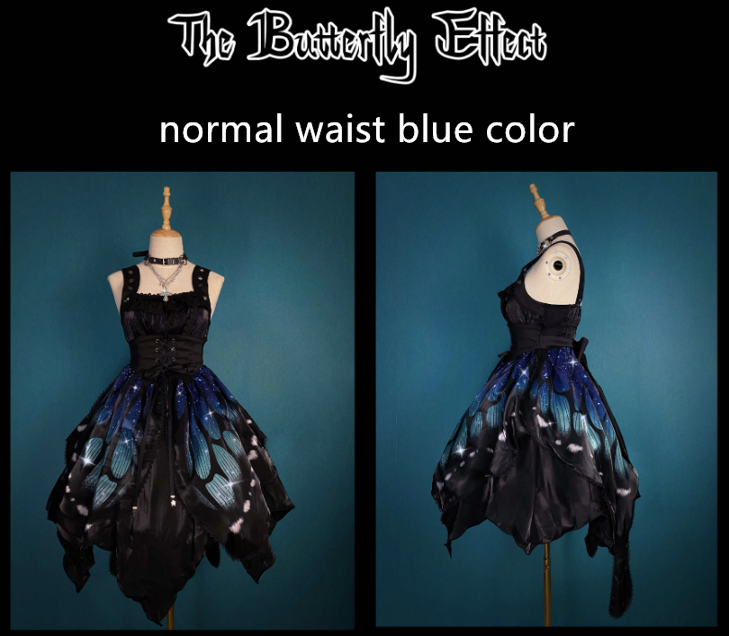 Butterfly Effect Normal Waist JSK Punk Dress – 42Lolita