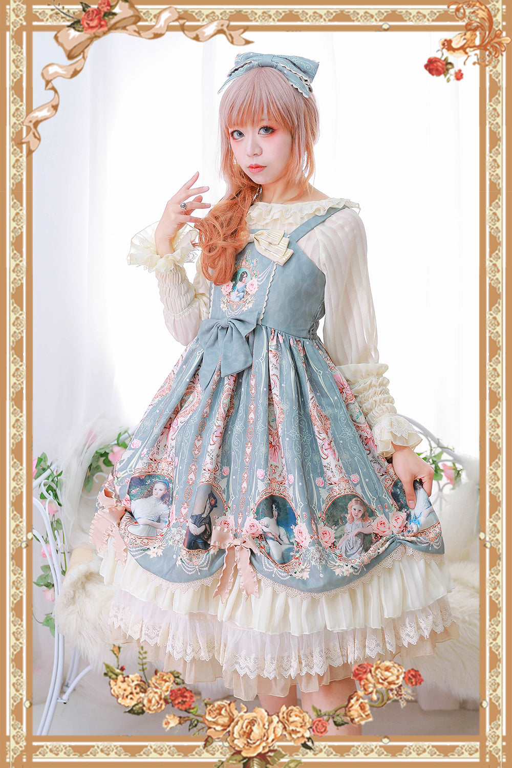 Infanta - Portrait of a Little Lady - Classic Lolita Jumper Dress