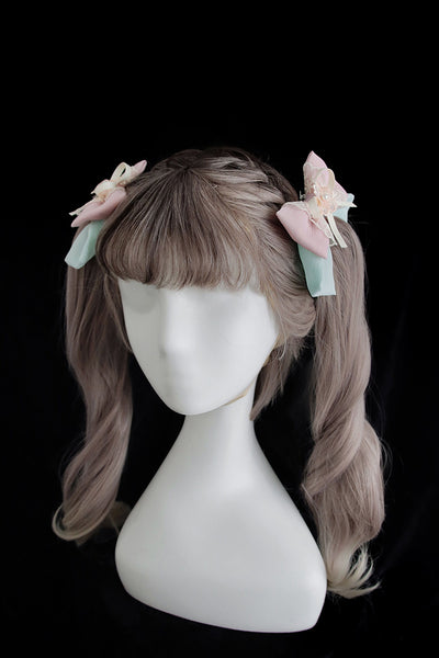 (BuyForMe) Alice Girl~Rainbow Tiered Sweet Lolita JSK Dress free size side clips 