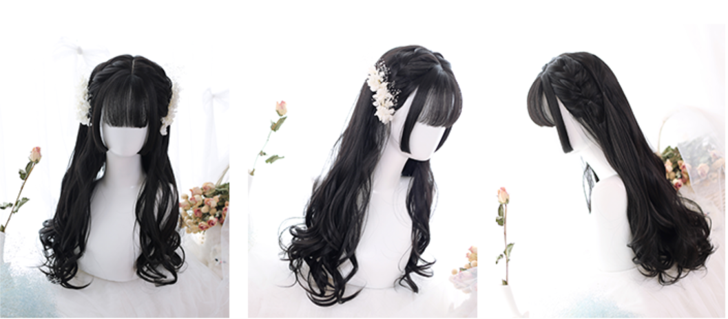 Dalao Home~Doreen 65cm Curly Long Wig   