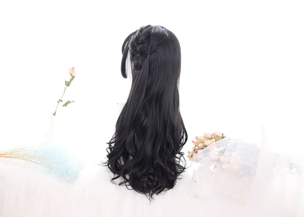 Dalao Home~Doreen 65cm Curly Long Wig   
