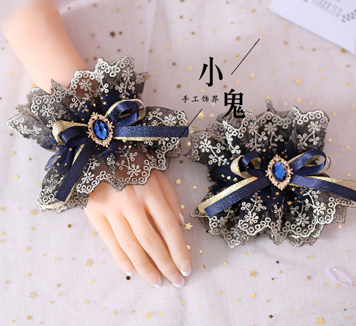 Xiaogui - Luxury Lolita Headdress Accessories cuffs (one pair)